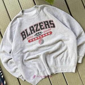 Rare Portland Trail Blazers Vtg Sweatshirt Retro Elbertfranklin5